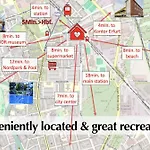 Διαμέρισμα Ihr Rueckzugsort In - Grosszuegiges Altbau-apartment Mit 2sz, Kingsize Betten, Nobilia Kueche, 55 Zoll Smart-tv, 250mbts Wifi, Kostenloses Parken - Nur Wenige Minuten Vom Zentrum Und Nordstrand Entfernt - Kostenloser Waschraum Im Gebaeude