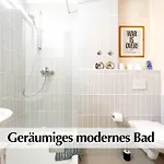 Lejlighed Ihr Rueckzugsort In - Grosszuegiges Altbau-apartment Mit 2sz, Kingsize Betten, Nobilia Kueche, 55 Zoll Smart-tv, 250mbts Wifi, Kostenloses Parken - Nur Wenige Minuten Vom Zentrum Und Nordstrand Entfernt - Kostenloser Waschraum Im Gebaeude *