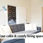 公寓 Ihr Rueckzugsort In - Grosszuegiges Altbau-apartment Mit 2sz, Kingsize Betten, Nobilia Kueche, 55 Zoll Smart-tv, 250mbts Wifi, Kostenloses Parken - Nur Wenige Minuten Vom Zentrum Und Nordstrand Entfernt - Kostenloser Waschraum Im Gebaeude