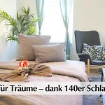 Lejlighed Ihr Rueckzugsort In - Grosszuegiges Altbau-apartment Mit 2sz, Kingsize Betten, Nobilia Kueche, 55 Zoll Smart-tv, 250mbts Wifi, Kostenloses Parken - Nur Wenige Minuten Vom Zentrum Und Nordstrand Entfernt - Kostenloser Waschraum Im Gebaeude Erfurt