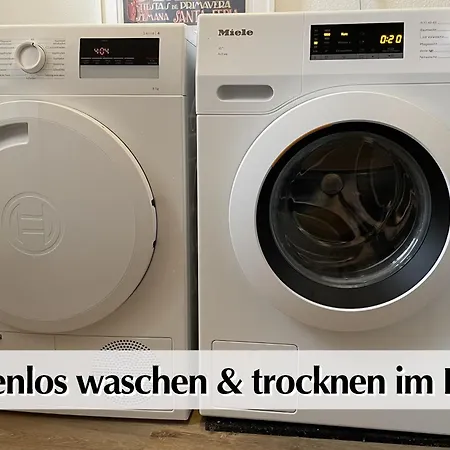 Ihr Rueckzugsort In - Grosszuegiges Altbau-apartment Mit 2sz, Nobilia Kueche, Smart-tv, 250mbts Wifi, Kostenloses Parken - Nur Wenige Minuten Vom Zentrum Und Nordstrand Entfernt - Kostenloser Waschraum Im Gebaeude Appartamento