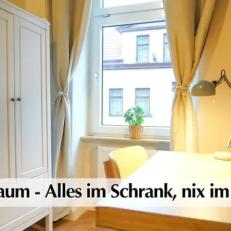 Ihr Rueckzugsort In - Grosszuegiges Altbau-apartment Mit 2sz, Nobilia Kueche, Smart-tv, 250mbts Wifi, Kostenloses Parken - Nur Wenige Minuten Vom Zentrum Und Nordstrand Entfernt - Kostenloser Waschraum Im Gebaeude Erfurt