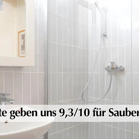 Appartamento Ihr Rueckzugsort In - Grosszuegiges Altbau-apartment Mit 2sz, Nobilia Kueche, Smart-tv, 250mbts Wifi, Kostenloses Parken - Nur Wenige Minuten Vom Zentrum Und Nordstrand Entfernt - Kostenloser Waschraum Im Gebaeude