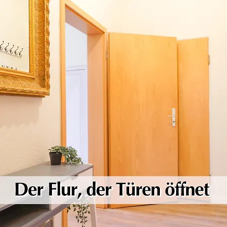Ihr Rueckzugsort In - Grosszuegiges Altbau-apartment Mit 2sz, Nobilia Kueche, Smart-tv, 250mbts Wifi, Kostenloses Parken - Nur Wenige Minuten Vom Zentrum Und Nordstrand Entfernt - Kostenloser Waschraum Im Gebaeude * Erfurt