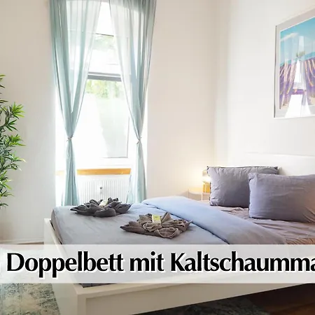 Appartement Ihr Rueckzugsort In - Grosszuegiges Altbau-apartment Mit 2sz, Kingsize Betten, Nobilia Kueche, 55 Zoll Smart-tv, 250mbts Wifi, Kostenloses Parken - Nur Wenige Minuten Vom Zentrum Und Nordstrand Entfernt - Kostenloser Waschraum Im Gebaeude *