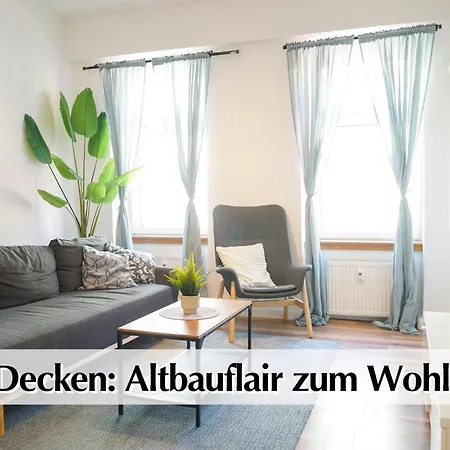 Ihr Rueckzugsort In - Grosszuegiges Altbau-apartment Mit 2sz, Kingsize Betten, Nobilia Kueche, 55 Zoll Smart-tv, 250mbts Wifi, Kostenloses Parken - Nur Wenige Minuten Vom Zentrum Und Nordstrand Entfernt - Kostenloser Waschraum Im Gebaeude Apartmán