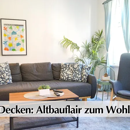 Ihr Rueckzugsort In - Grosszuegiges Altbau-apartment Mit 2sz, Nobilia Kueche, Smart-tv, 250mbts Wifi, Kostenloses Parken - Nur Wenige Minuten Vom Zentrum Und Nordstrand Entfernt - Kostenloser Waschraum Im Gebaeude Appartement