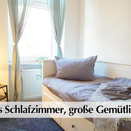 Ihr Rueckzugsort In - Grosszuegiges Altbau-apartment Mit 2sz, Nobilia Kueche, Smart-tv, 250mbts Wifi, Kostenloses Parken - Nur Wenige Minuten Vom Zentrum Und Nordstrand Entfernt - Kostenloser Waschraum Im Gebaeude *