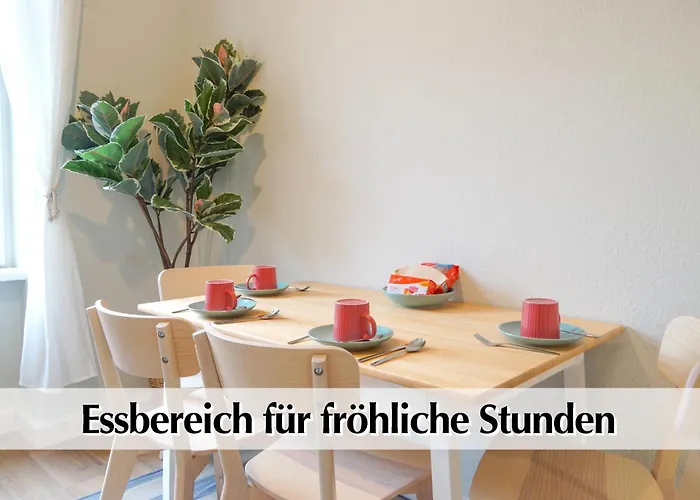 Ihr Rueckzugsort In - Grosszuegiges Altbau-apartment Mit 2sz, Kingsize Betten, Nobilia Kueche, 55 Zoll Smart-tv, 250mbts Wifi, Kostenloses Parken - Nur Wenige Minuten Vom Zentrum Und Nordstrand Entfernt - Kostenloser Waschraum Im Gebaeude