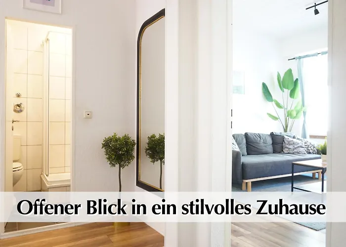 Ihr Rueckzugsort In - Grosszuegiges Altbau-apartment Mit 2sz, Kingsize Betten, Nobilia Kueche, 55 Zoll Smart-tv, 250mbts Wifi, Kostenloses Parken - Nur Wenige Minuten Vom Zentrum Und Nordstrand Entfernt - Kostenloser Waschraum Im Gebaeude Appartement *
