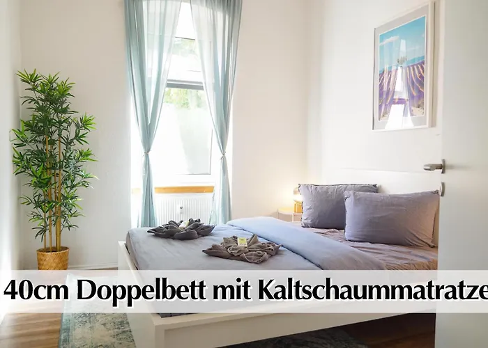 Appartement Ihr Rueckzugsort In - Grosszuegiges Altbau-apartment Mit 2sz, Kingsize Betten, Nobilia Kueche, 55 Zoll Smart-tv, 250mbts Wifi, Kostenloses Parken - Nur Wenige Minuten Vom Zentrum Und Nordstrand Entfernt - Kostenloser Waschraum Im Gebaeude *