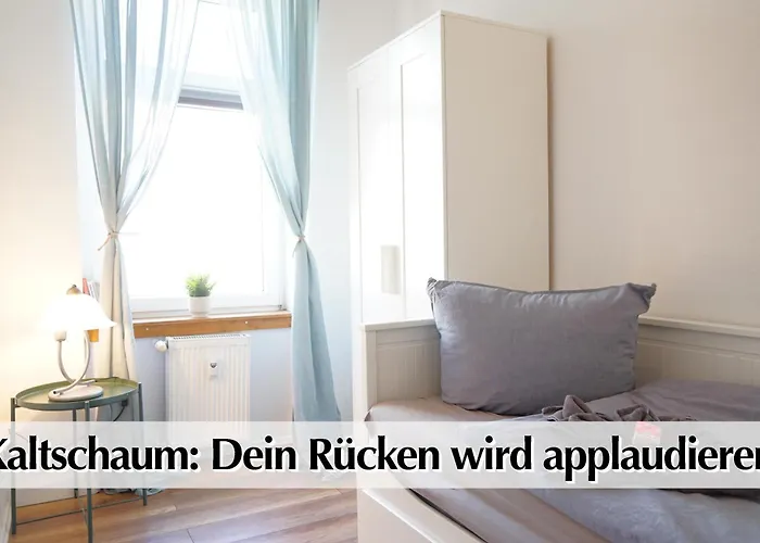 Ihr Rueckzugsort In - Grosszuegiges Altbau-apartment Mit 2sz, Kingsize Betten, Nobilia Kueche, 55 Zoll Smart-tv, 250mbts Wifi, Kostenloses Parken - Nur Wenige Minuten Vom Zentrum Und Nordstrand Entfernt - Kostenloser Waschraum Im Gebaeude * Erfurt